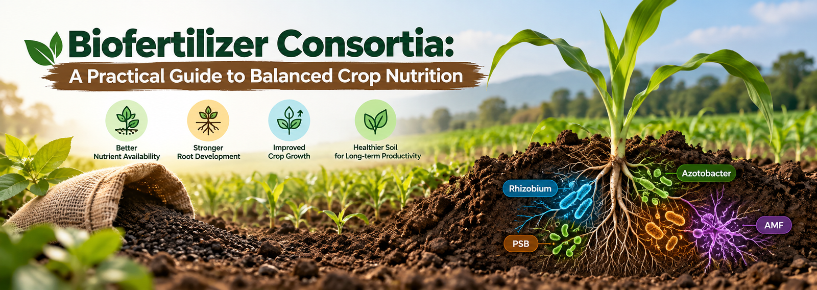 Biofertilizer Consortia: A Practical Guide to Balanced Crop Nutrition