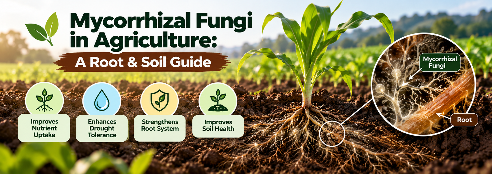 Mycorrhizal Fungi in Agriculture: A Root & Soil Guide