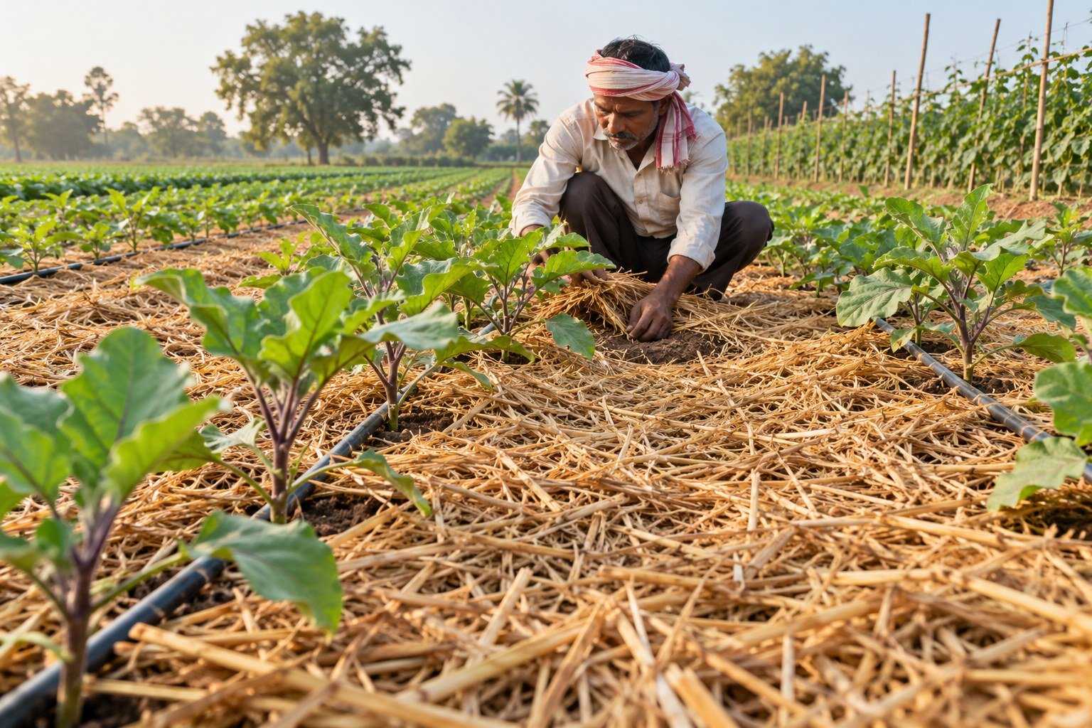 Crop Residue Mulching: A Soil Moisture Guide for Farms
